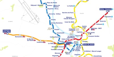 Toulouse metro kaart pdf